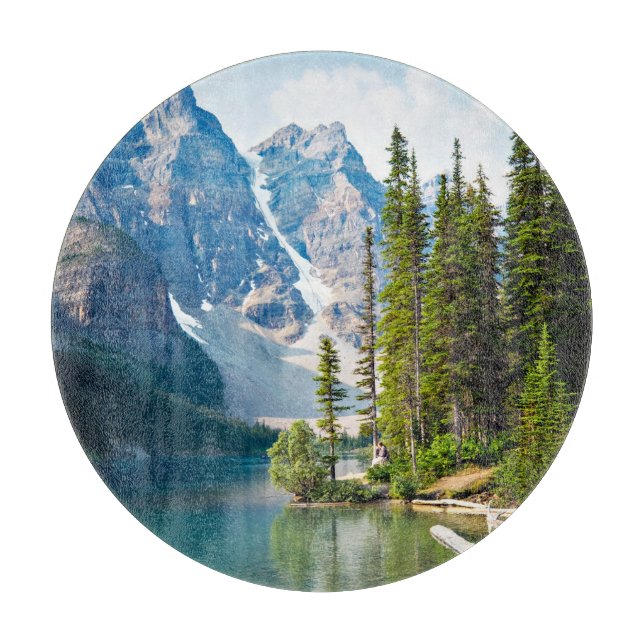 Water | Moraine Lake, Canada Cutting Board (Front)