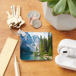 Water   Moraine Lake, Canada Key Ring