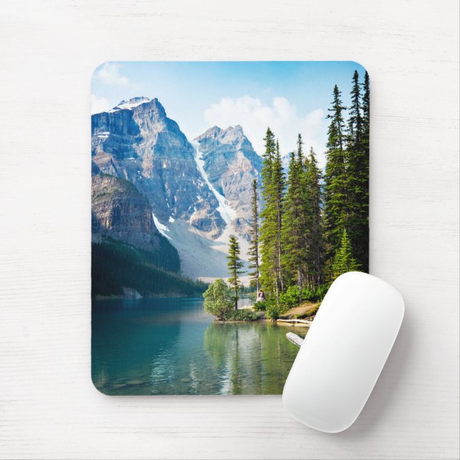 Water | Moraine Lake, Canada Mouse Pad (With Mouse)