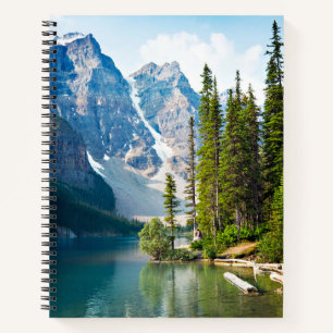 Water Moraine Lake, Canada Notebook