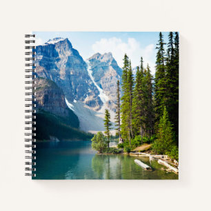 Water Moraine Lake, Canada Notebook