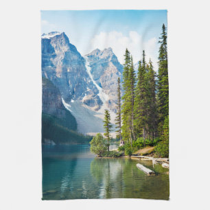 Water Moraine Lake, Canada Tea Towel