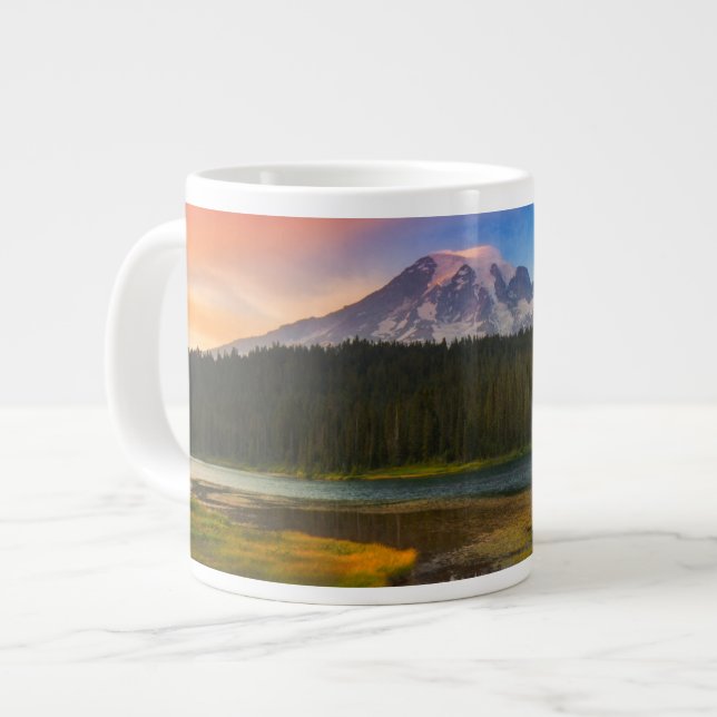 Water | Mt. Rainier National Park, Washington Large Coffee Mug (Front Left)