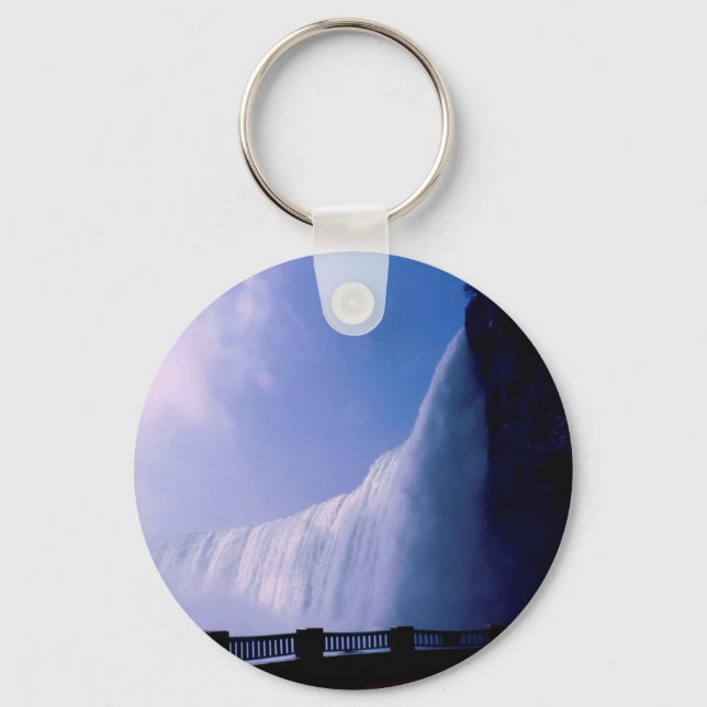Water Niagara Falls Canada Key Ring (Front)