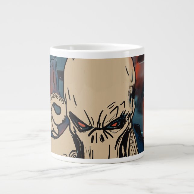 Water nightmare large coffee mug (Front)