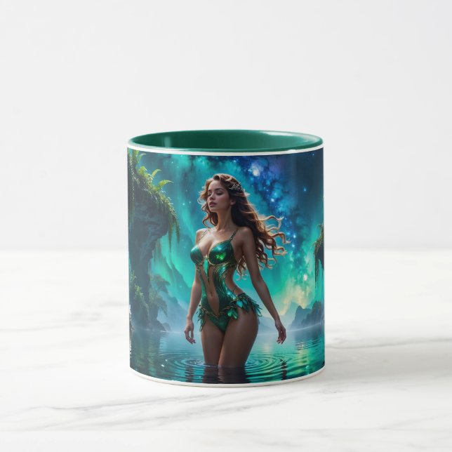 Water Nymph of the Galactic Lake Mug (Center)