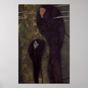 Water Nymphs (Silver Fish) — Gustav Klimt Poster