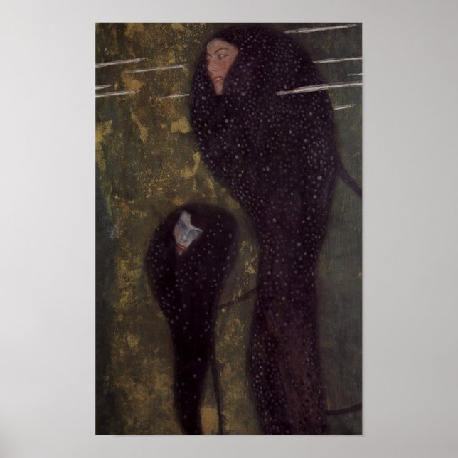 Water Nymphs (Silver Fish) — Gustav Klimt Poster (Front)