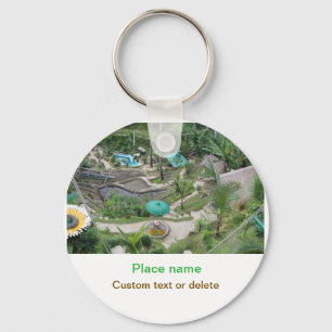 water ocean beach photo add name text place summer key ring