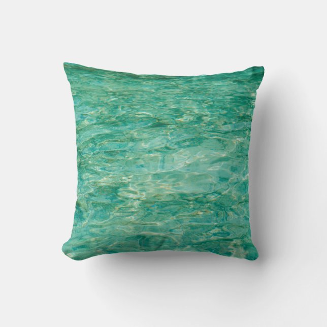 Water ocean sea lacquer river cushion (Front)