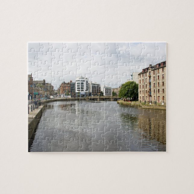 Water of Leith Scotland United Kingdom Europe Jigsaw Puzzle (Horizontal)
