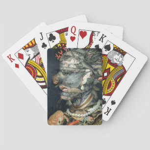 Water, (oil on canvas), Arcimboldo, Giuseppe Playing Cards