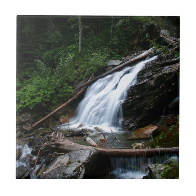 Water Old Mountain Falls Tile (Front)