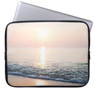 WATER ON SEASHORE LAPTOP SLEEVE