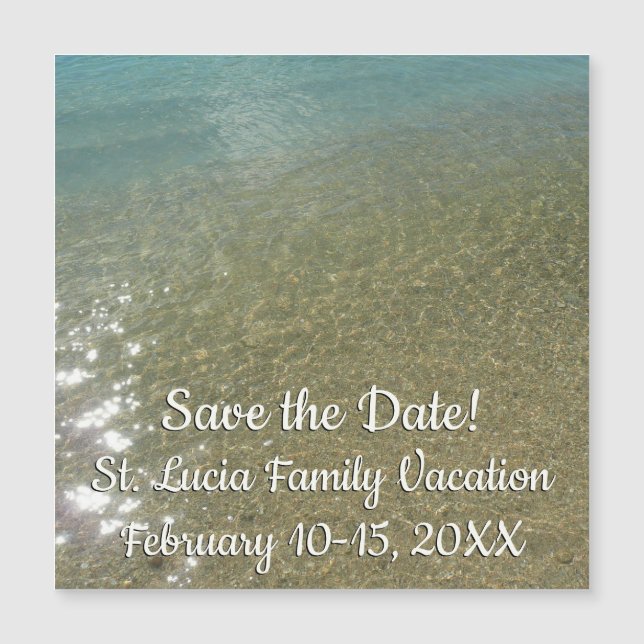 Water on the Beach I Abstract Nature Photography (Front)