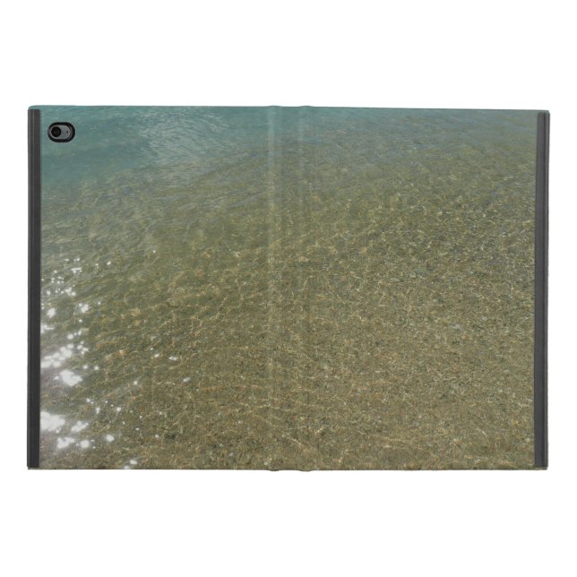 Water on the Beach I Abstract Nature Photography iPad Mini 4 Case (Outside)