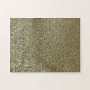 Water on the Beach II Abstract Nature Photography Jigsaw Puzzle