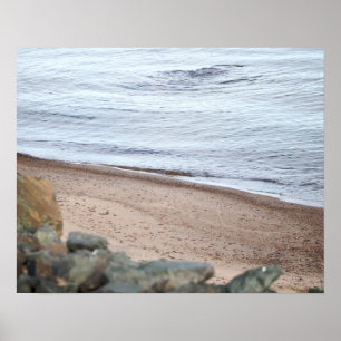 Water on the Lakeshore Colour 16x20 Poster