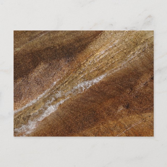 Water over Granite at Franconia Notch Flume Postcard (Front)