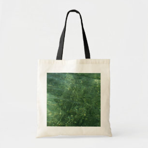 Water over Sea Grass II (Blue and Green) Photo Tote Bag