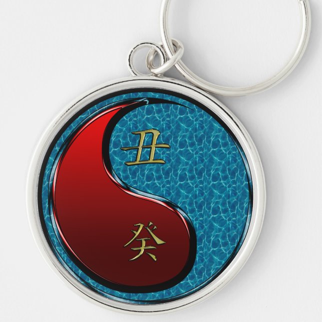 Water Ox Key Ring (Front)