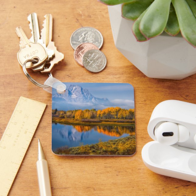 Water | Oxbow Bend Jackson Wyoming Key Ring (Desk)