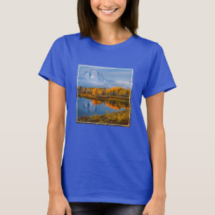 Water   Oxbow Bend Jackson Wyoming T-Shirt