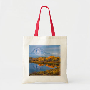 Water   Oxbow Bend Jackson Wyoming Tote Bag