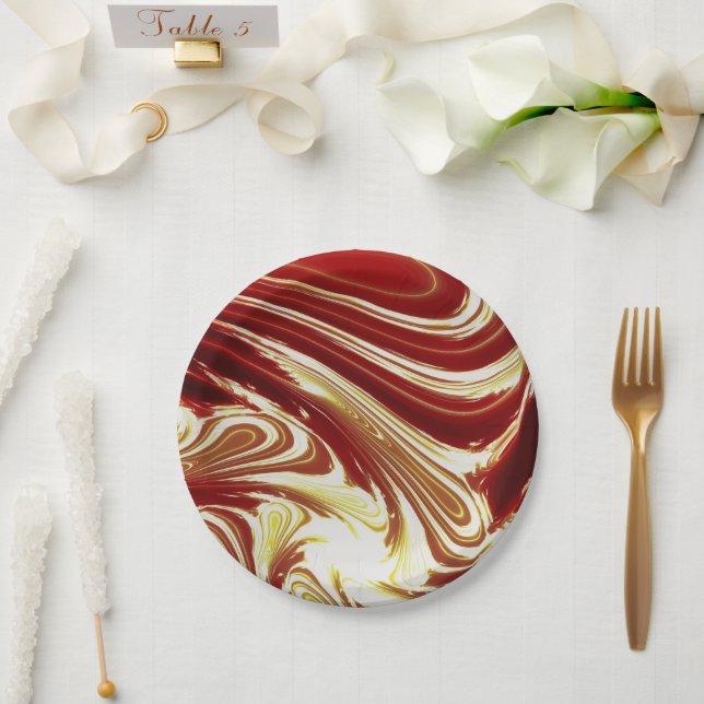 WATER PAPER PLATE (Wedding)