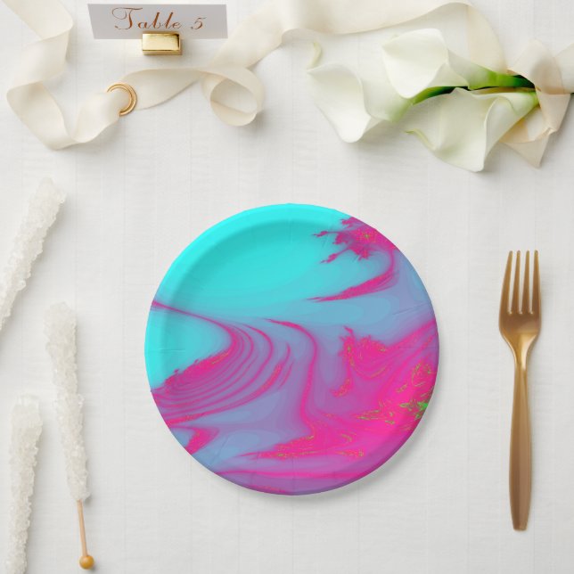 WATER PAPER PLATE (Wedding)
