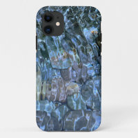 Water pattern river rock rippling water stream