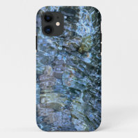 Water pattern river rock rippling water stream