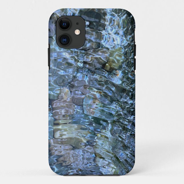 Water pattern river rock rippling water stream Case-Mate iPhone case (Back)