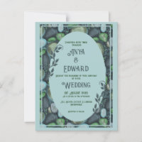 Water Pebbles - Wedding Invitation