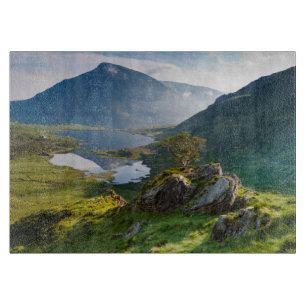 Water   Pen yr Ole Wen Lake Idwal Snowdonia Park Cutting Board