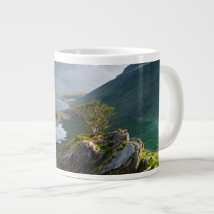 Water Pen yr Ole Wen Lake Idwal Snowdonia Park Large Coffee Mug