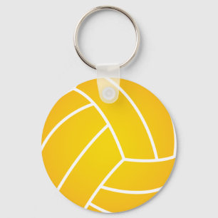 Water Polo Ball Key Chain