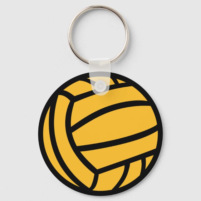 Water polo ball key ring (Front)