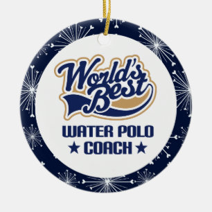 Water Polo Coach Gift Ornament