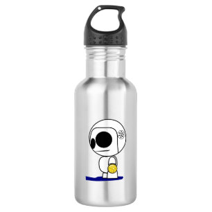 Water Polo Drone Cartoon Dude Bottle