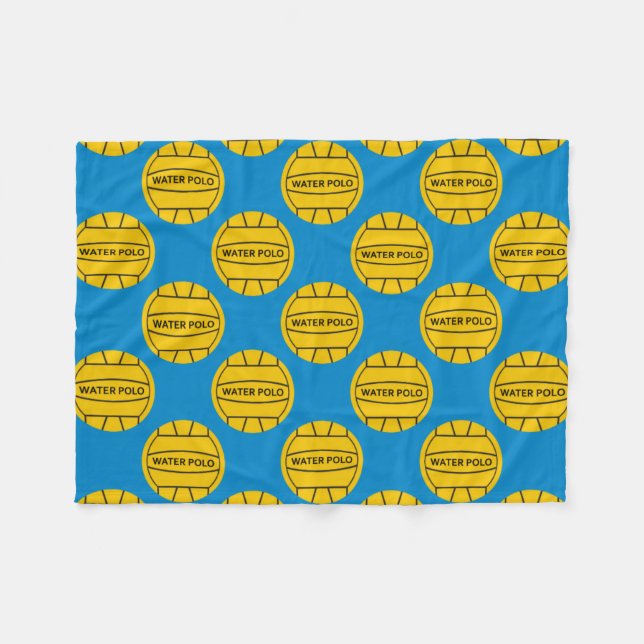 Water Polo Fleece Blanket (Front (Horizontal))