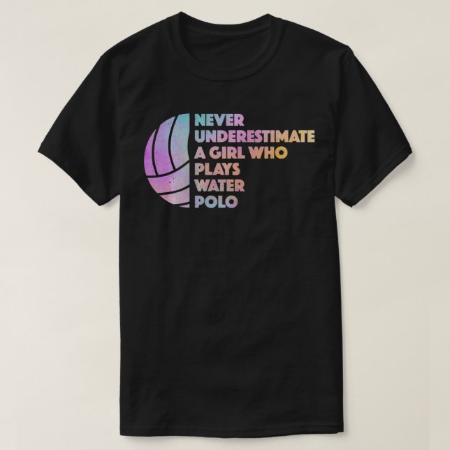 Water Polo Girl Athlete  H2O Water Polo Pullover  (Design Front)