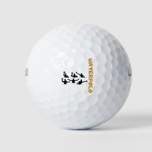 Water Polo Golf Balls (Front)