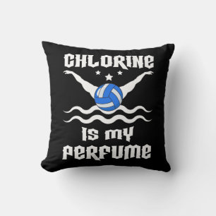 Water Polo H2O Polo Chlorine Is My Perfume Athlete Cushion