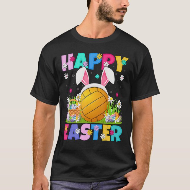 Water Polo   Happy Easter Bunny Water Polo Easter  (Front)