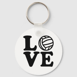 Water polo love key ring