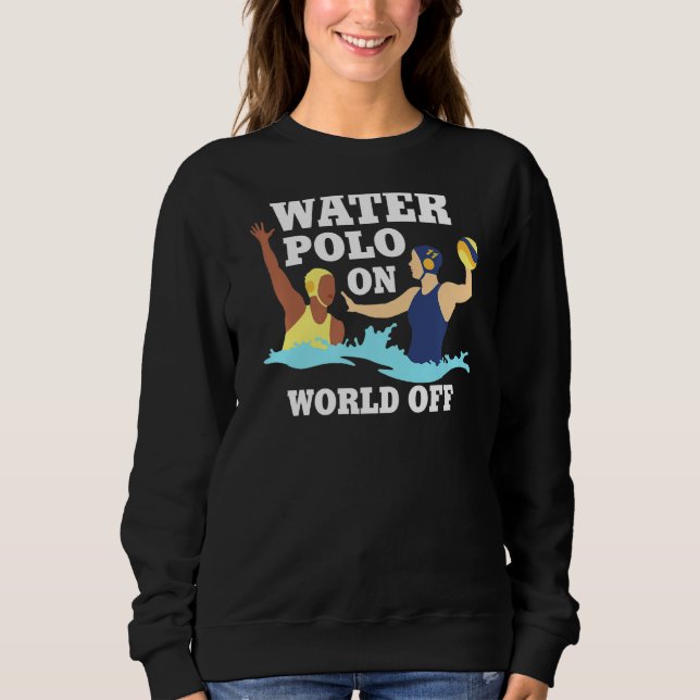 Water Polo On World Off Player Training Underwater (Front)