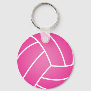 Water Polo Pink Ball Keychain