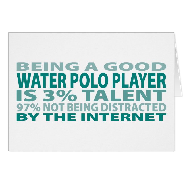 Water Polo Player 3% Talent (Front Horizontal)