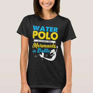Water Polo Player Mermaids Battle Team Water Sport